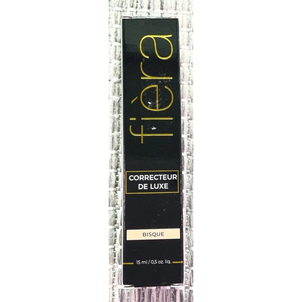 Fièra Luxury Concealer Bisque Full Coverage Color-Correcting Cream 0.5 fl oz